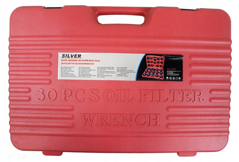 KLUCZE NASADOWE DO FILTRÓW OLEJU NASADKI ZESTAW 30 KLUCZ 65-120mm S10491 - 3