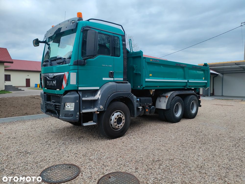 MAN TGS 26.480  / 6x4 / MEILLER BORDMATIK / RESOR - 2