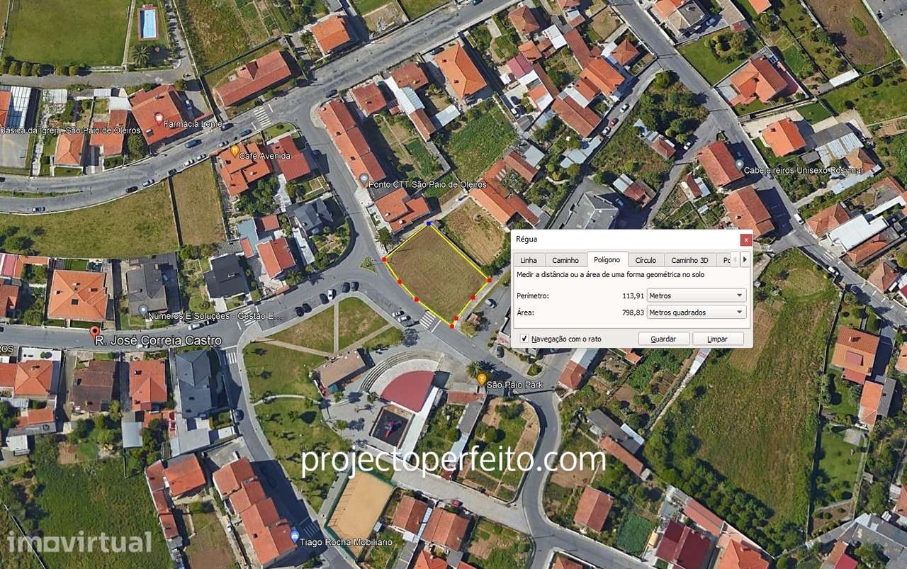 Lote de Terreno  Venda em São Paio de Oleiros,Santa Maria da Feira - Grande imagem: 3/6