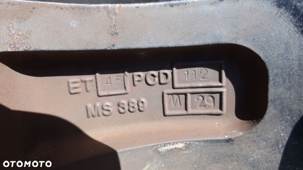 TEC 8Jx18H2 ET45 5x112 - felga oryginał - 7