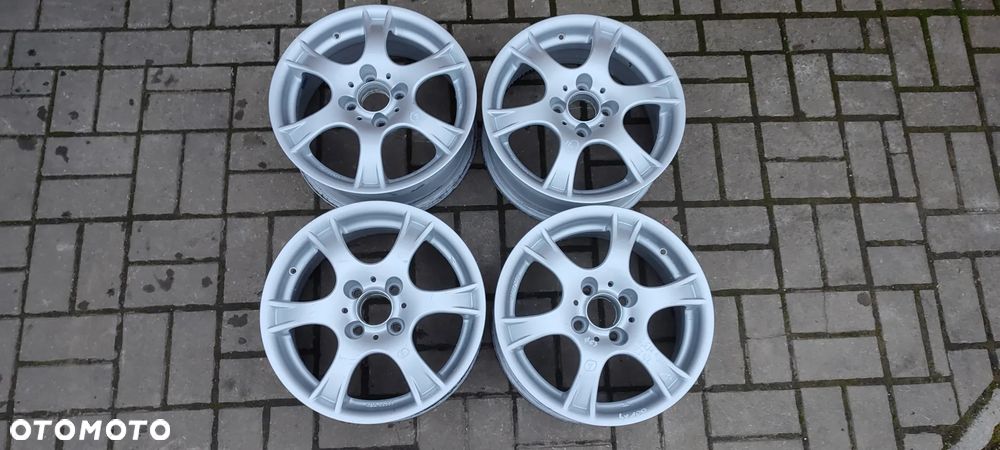 FELGI ALUMNIOWE 4x100 6,5J x15 CALI ET42 fi 63 RIAL FORD FIESTA FUSION RENAULT 4 SZTUKI KOMPLET - 1