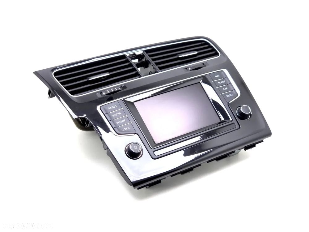 Panel Radio kratka nawiew ramka Volkswagen Golf VII 5G0919605D 5G1819743D 5G1819728AC - 3