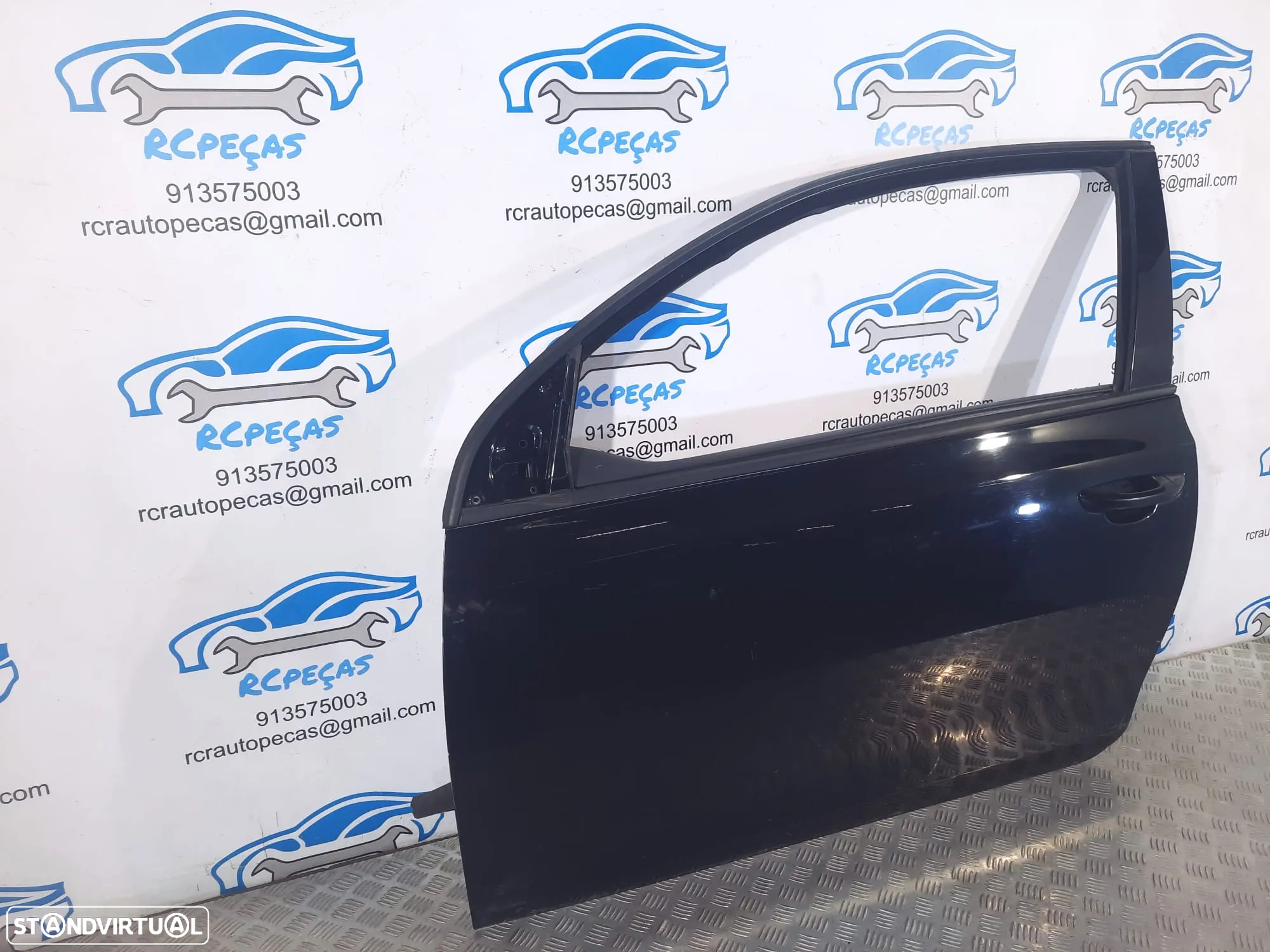 PORTA FRENTE FRONTAL ESQUERDA VOLKSWAGEN VW GOLF VI 6 MK6 3 PORTAS 5K3831055K MOTOR PUXADOR VIDRO QUARTELA - 5