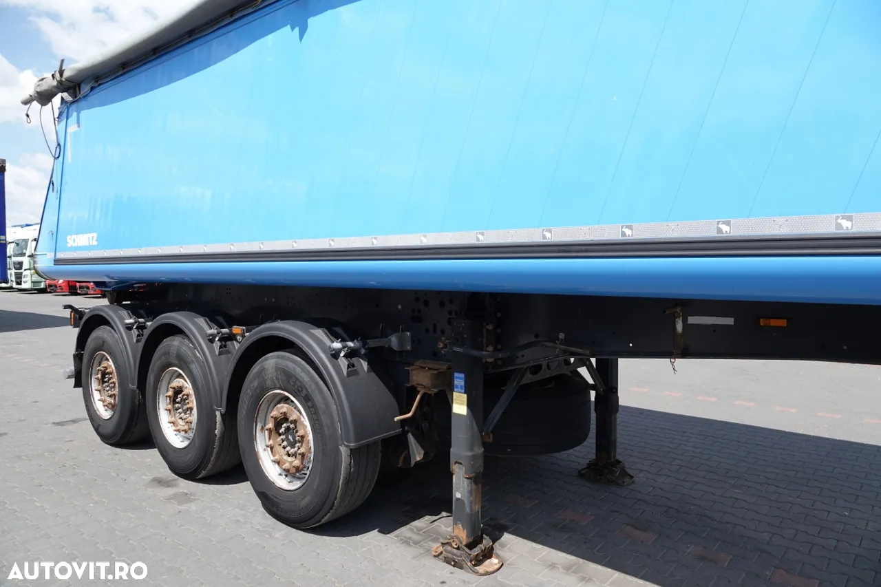 Schmitz Cargobull TIPPER 28 M3 / ALUMINIU / AXIE DE RIFAT - 9