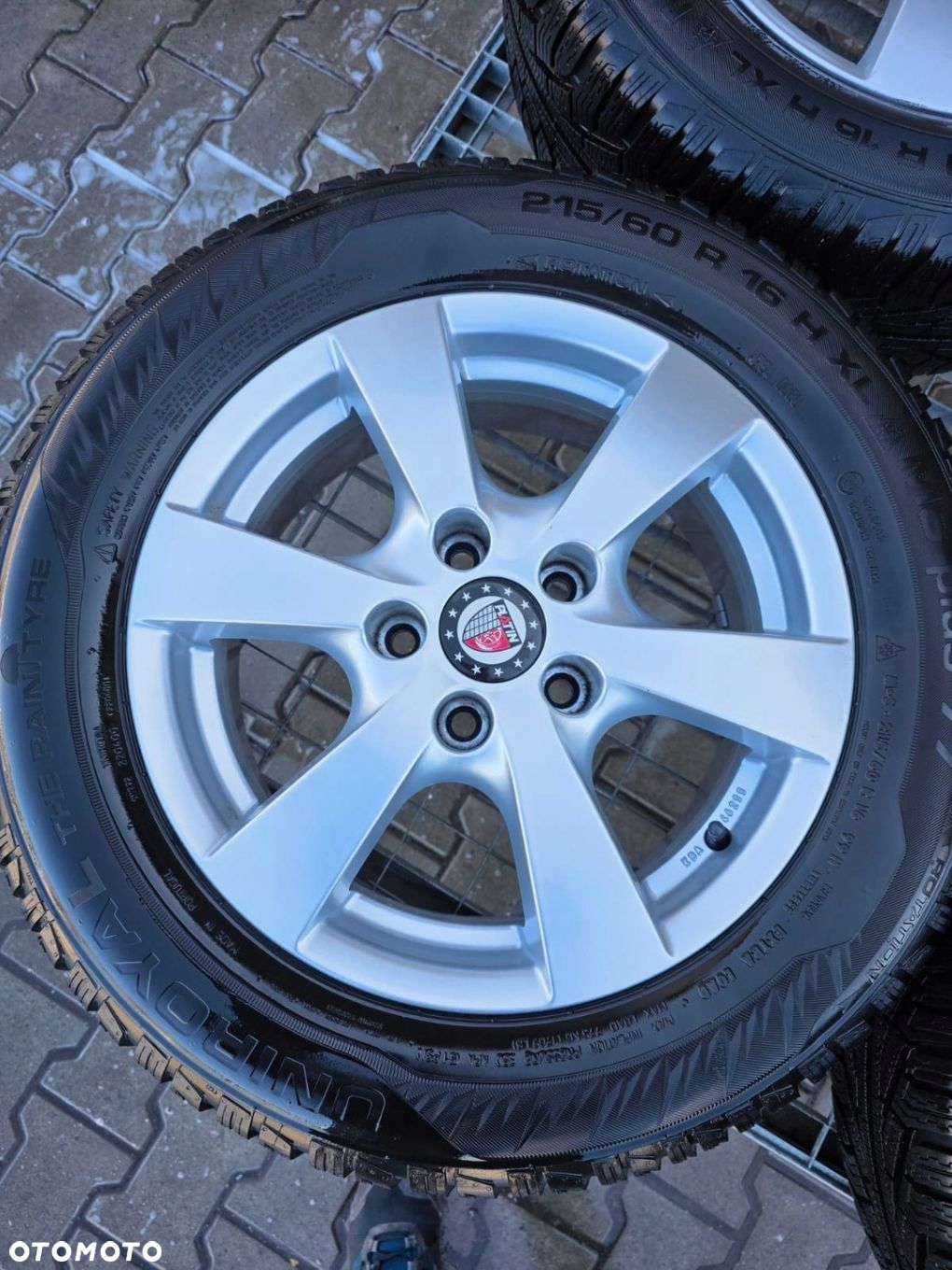 OPEL ASTRA J ZAFIRA C 5X115 FELGI ALUMINIOWE R16 OPONY 6215/60 - 5