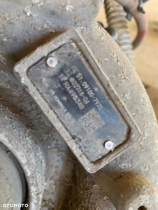 Man TGX TGS eur6 Turbosprężarka  51.09100-7970 - 2