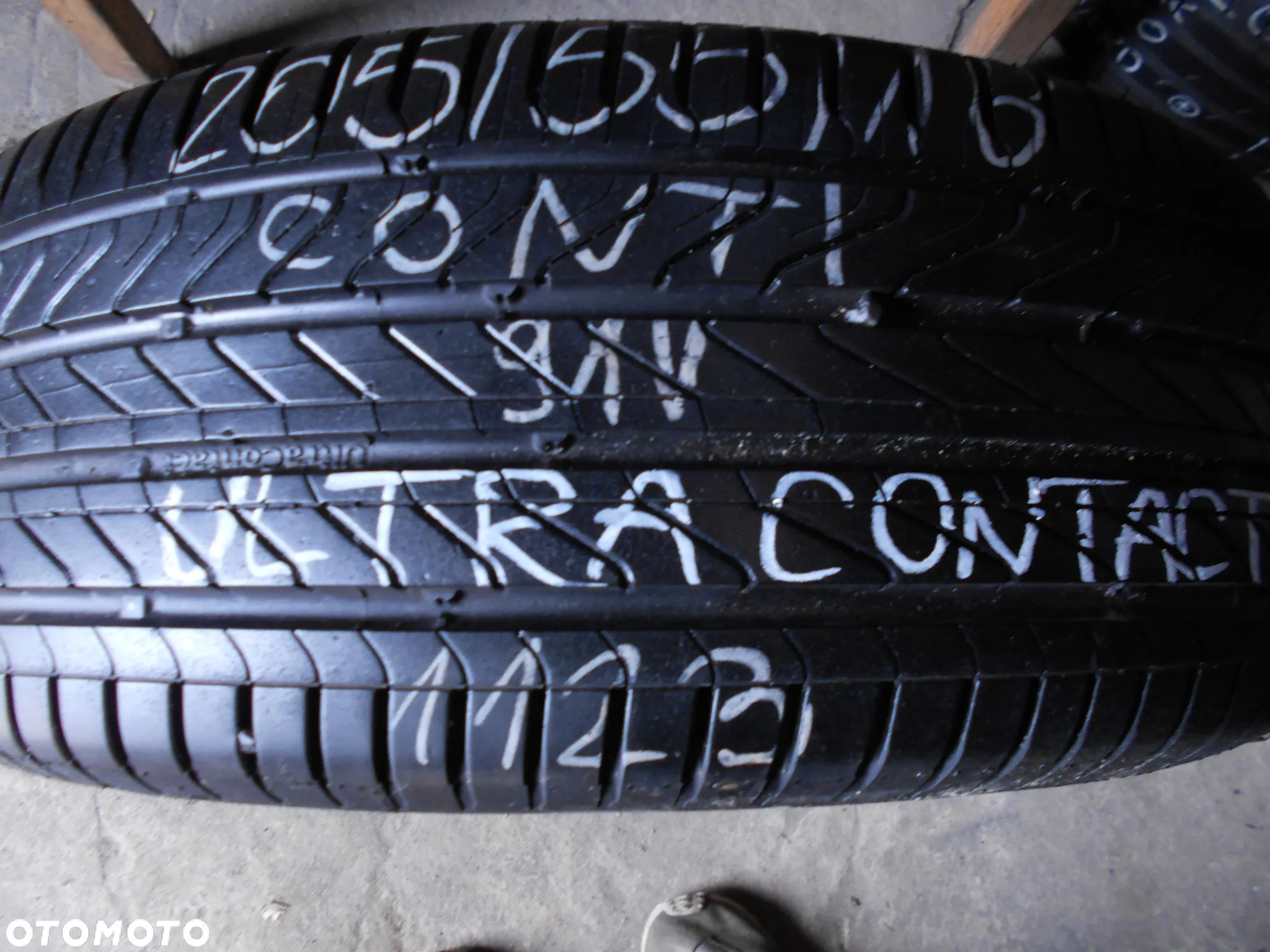OPONY 205/55R16 CONTINENTAL ULTRA CONTACT DOT 1123 7.2MM - 2