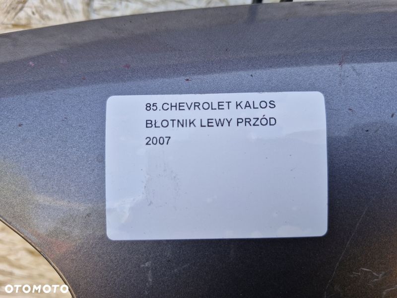 CHEVROLET KALOS BŁOTNIK LEWY PRZÓD PRZEDNI - 2