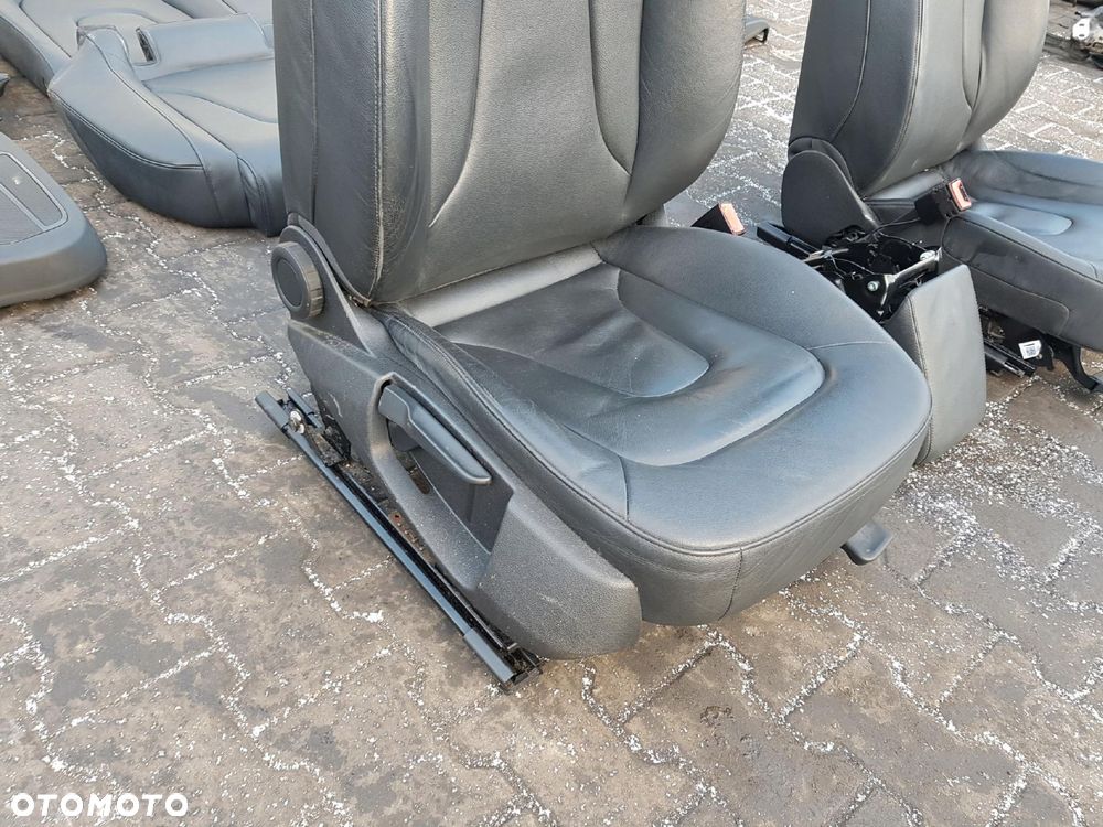 AUDI A4 B8 LIFT SEDAN FOTELE KANAPA SKÓRZANE - 8