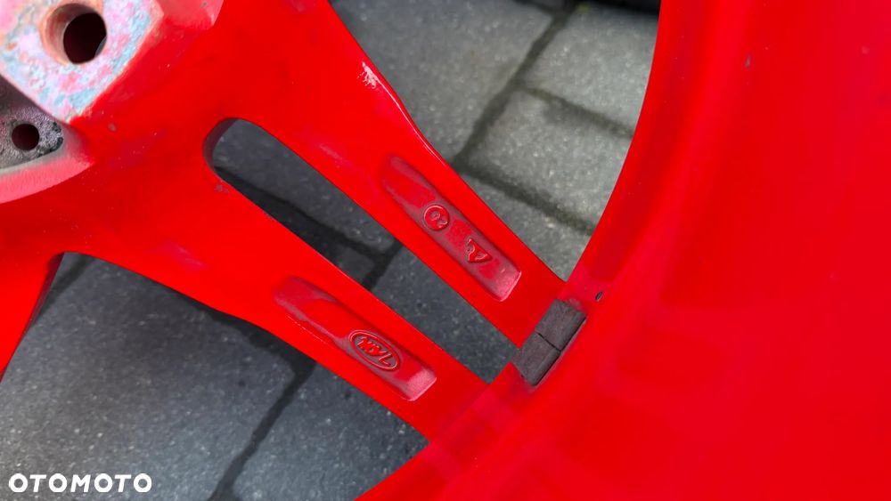 Koła r18 5x120 Borbet 225/40 ET30 8J bmw e46 e36 e39 e60 VW transporter t5 XRT8018 alufelgi KBA49282 - 19