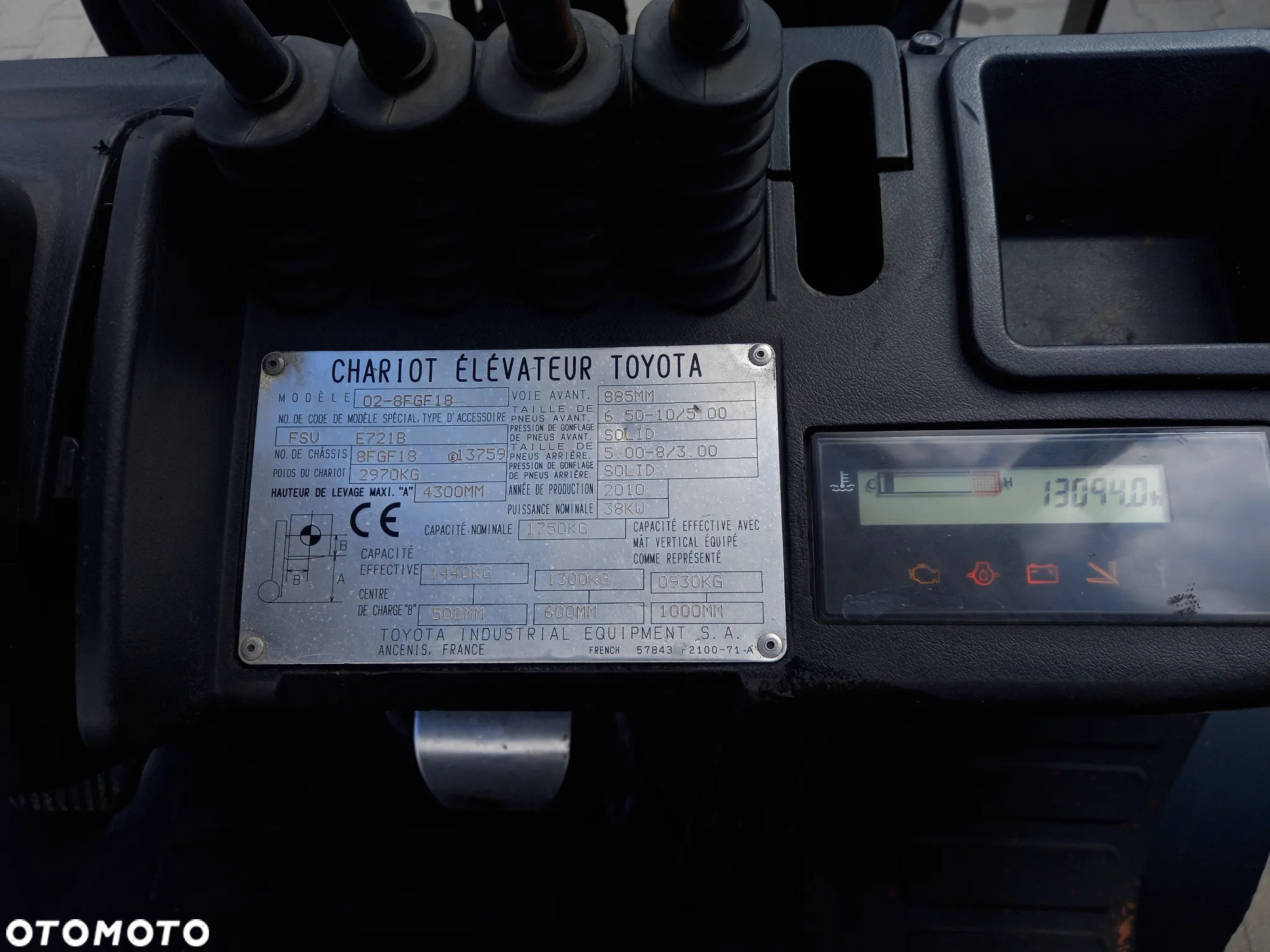 Toyota 02-8FGF18 - 8