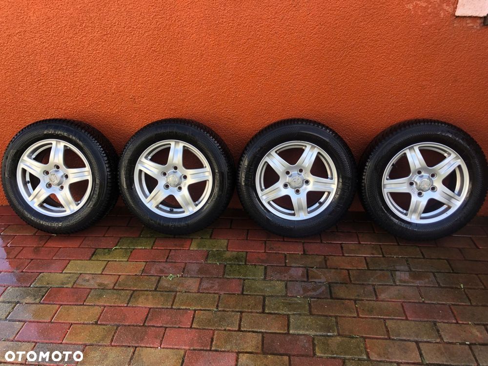 felgi aluminiowe mazda 3 bk 6jx15 5x114,3 kleber 195/65 r15 zima - 1