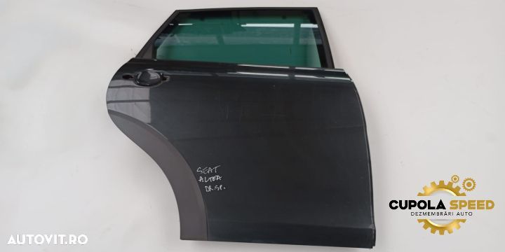 Usa portiera dreapta spate FreeTrack Seat Altea 1 XL [2006 - 2009] - 1