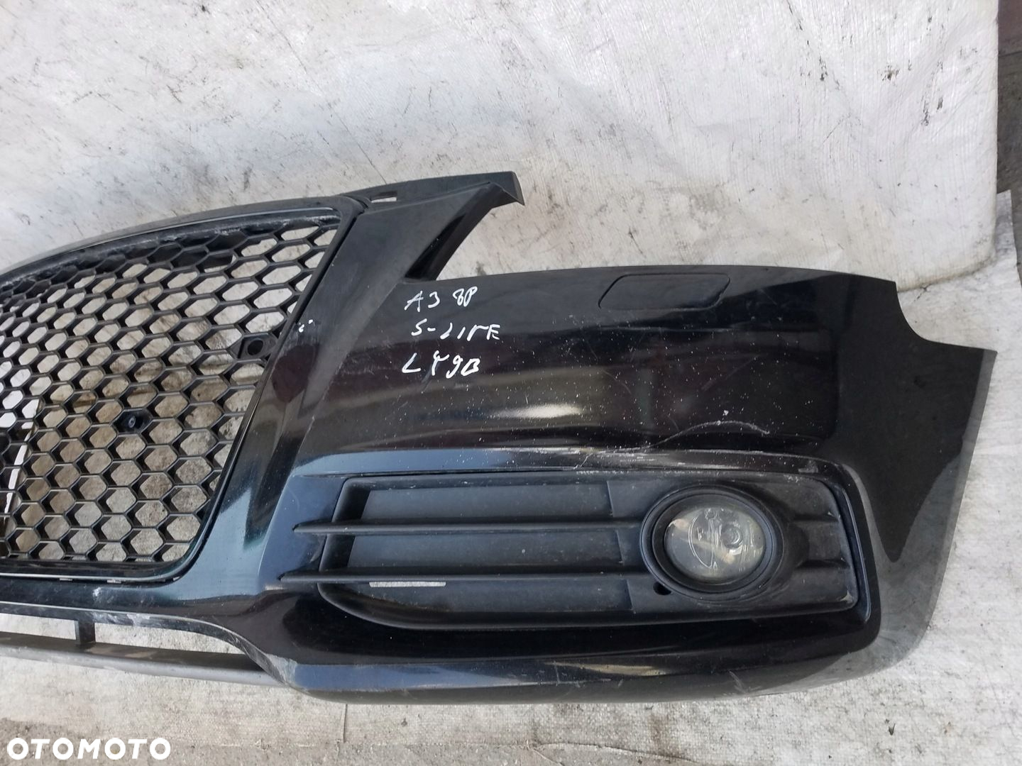 ZDERZAK PRZÓD AUDI A3 8P LIFT S-LINE SLINE KOD LY9B - 4