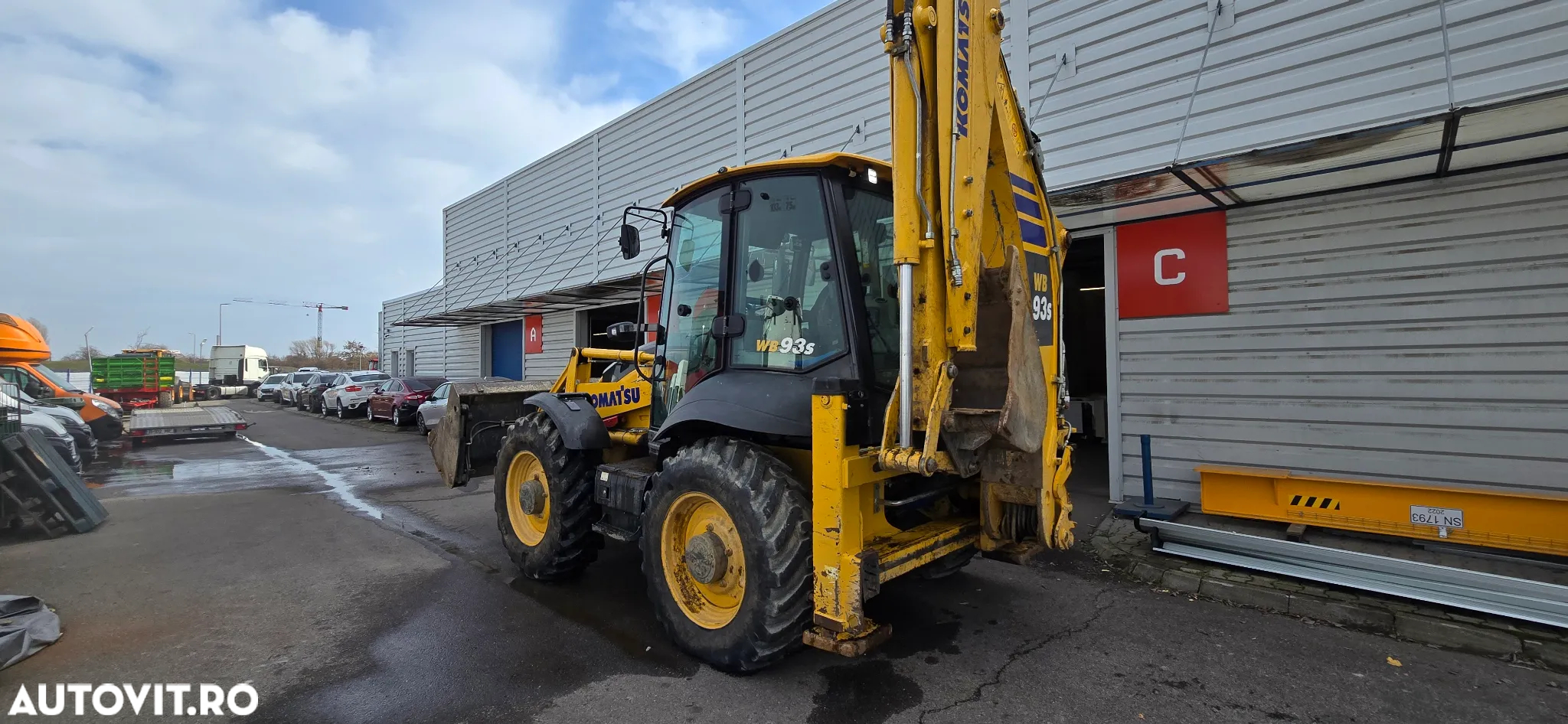 Komatsu Buldoexcavator Komatsu WB93S-8 - 4