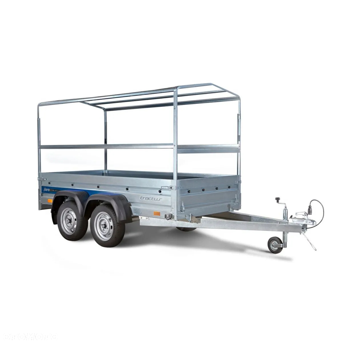 Faro SOLIDUS+ 750kg 263x125x35 WZMOCNIONE BURTY PRZYCZEPA NOWA! - 7