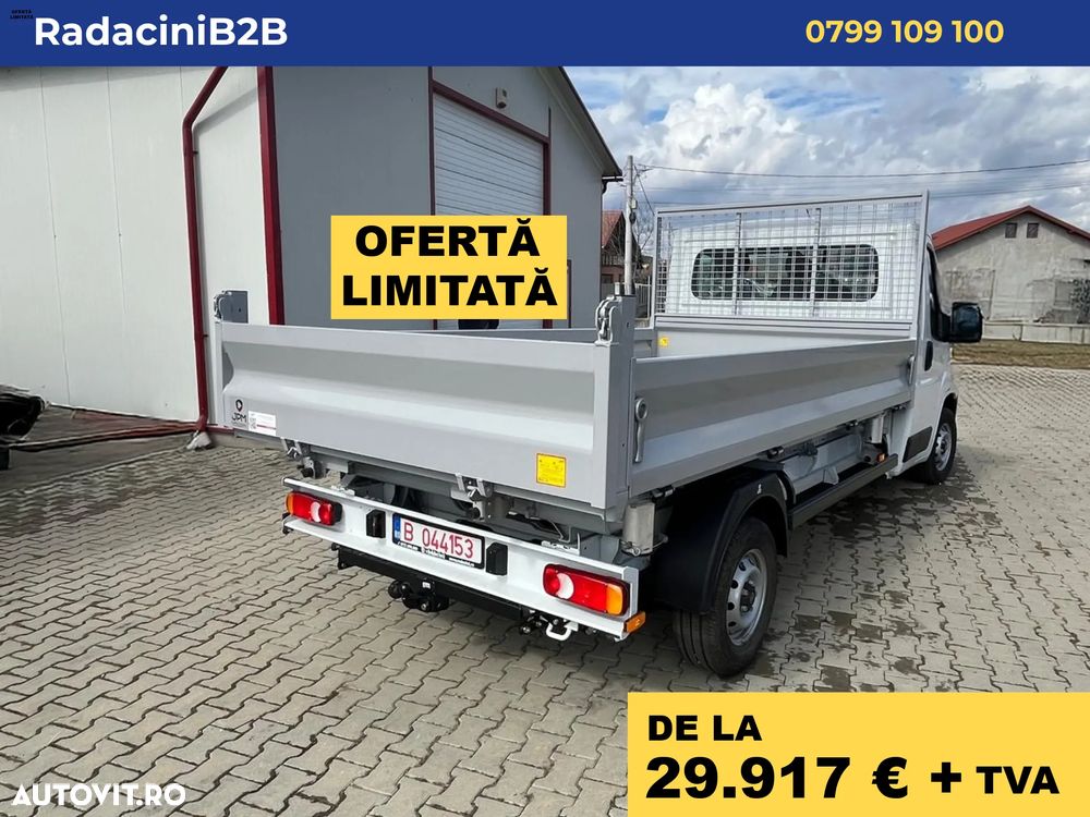 Citroën Jumper cu bena basculabila trilateral JPM omologata BA10 basculanta - 8