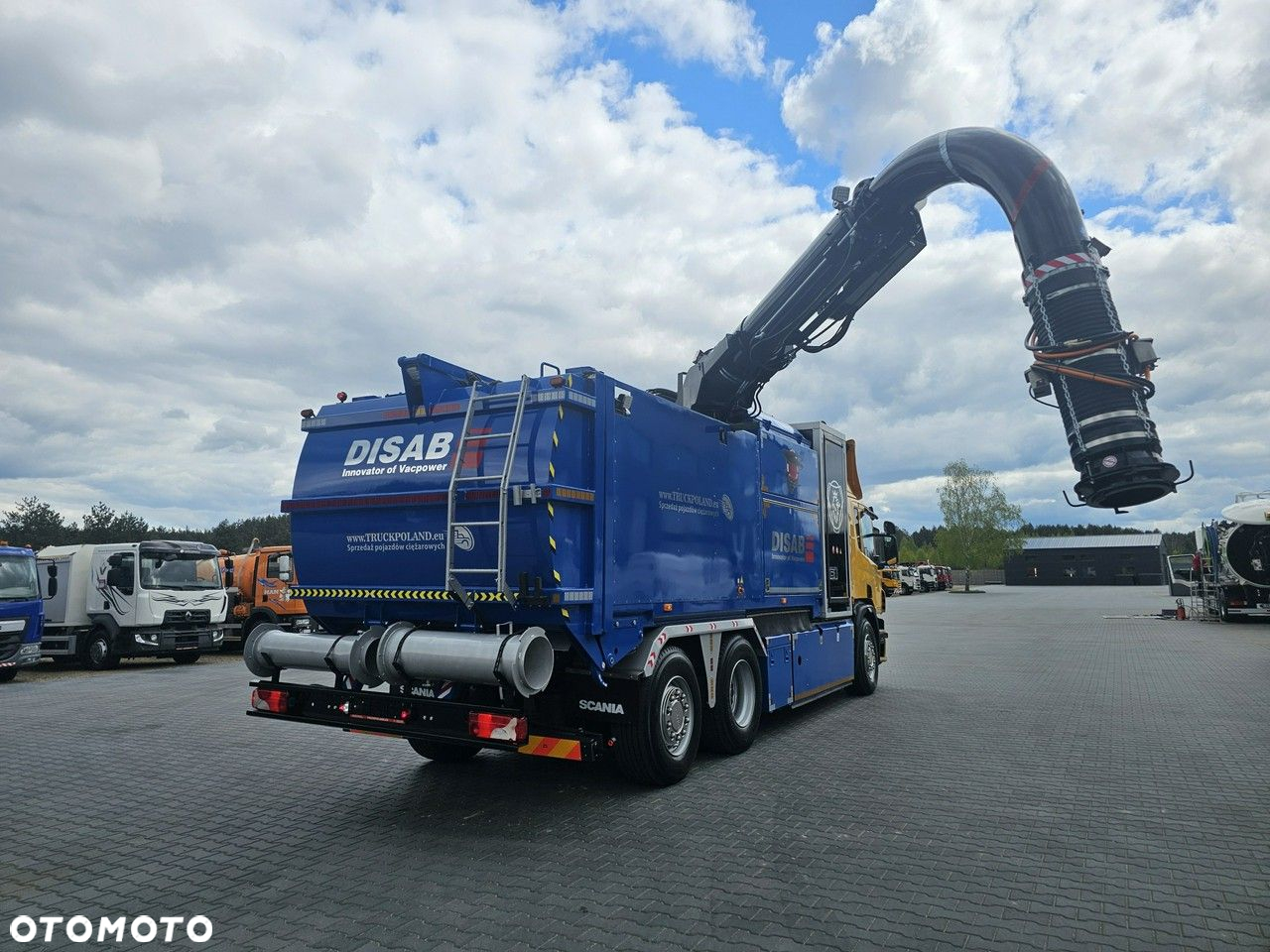 Scania DISAB ENVAC Saugbagger odkurzacz koparka ssąca substancje sypkie - 20