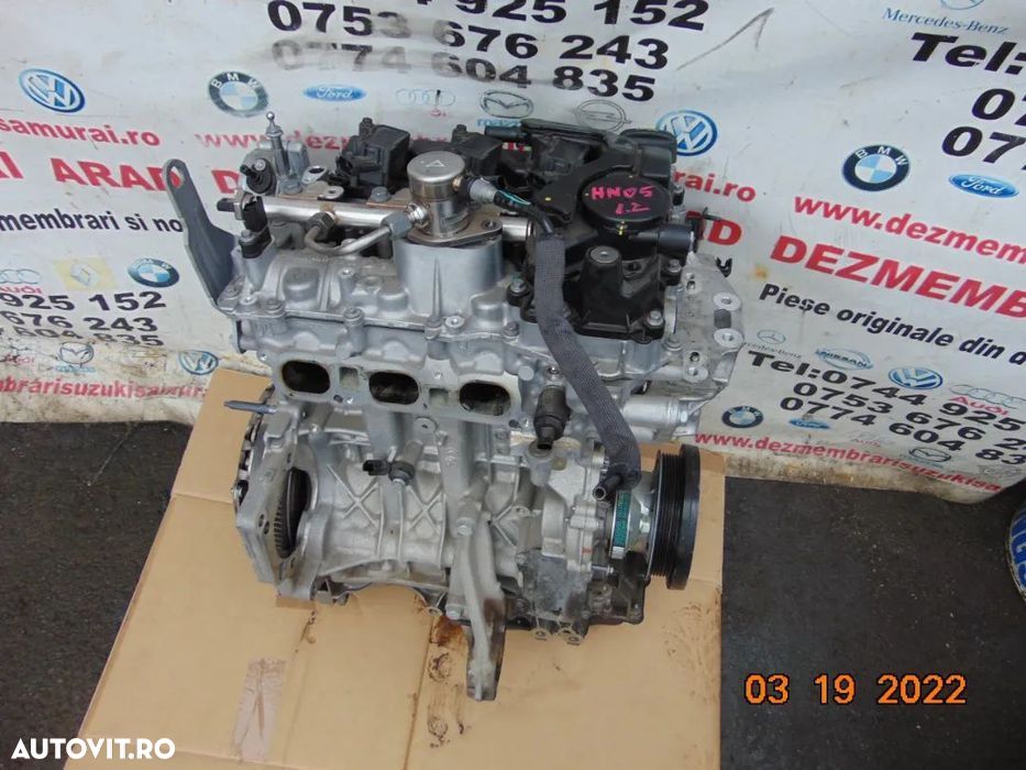 Motor peugeot 1.2 HN05 2008 208 3008 308 Citroen c3 C4 Cactus DS Corsa - 3