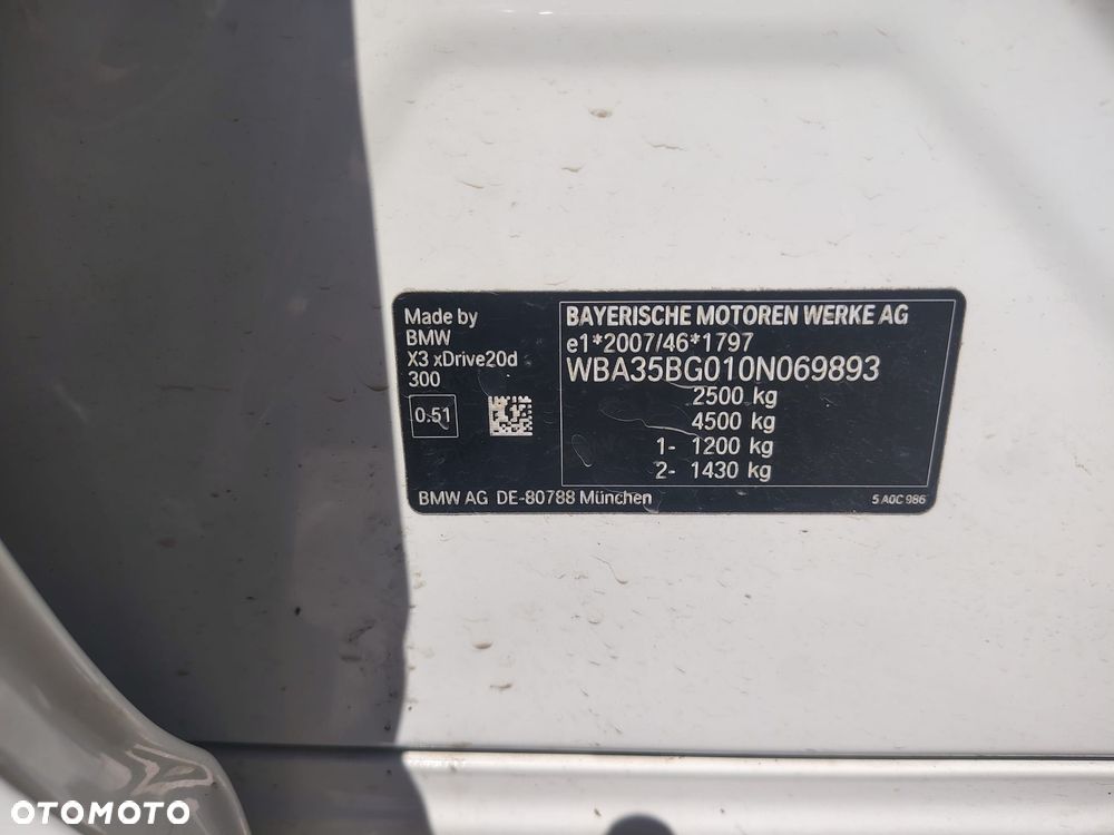 BMW X3 xDrive20d mHEV sport - 13