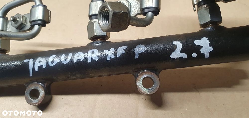 Listwa wtryskowa rurki przewody Jaguar XF X250 2.7 TDV6 4R8Q-9D280-BC - 7