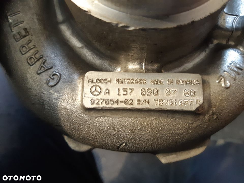 TURBOSPRĘŻARKA MERCEDES G ML GL 6.3AMG A1570900780 - 6