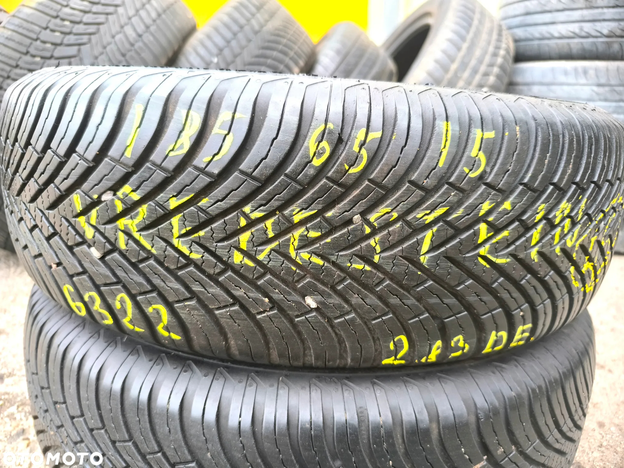185/65R15 88T Opony Całoroczne Wielosezonowe VREDETEIN QUATRAC 6,5mm Legnica ALU-RAD 22r. 185/65 - 2