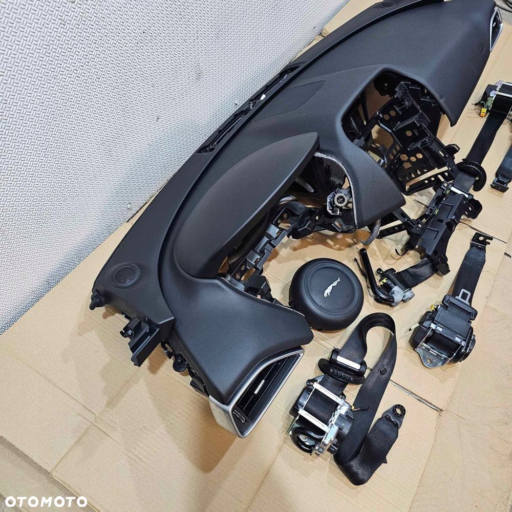 jaguar f-pace x761 konsola deska kokpit parapet pasy poduszka oryginał - 5