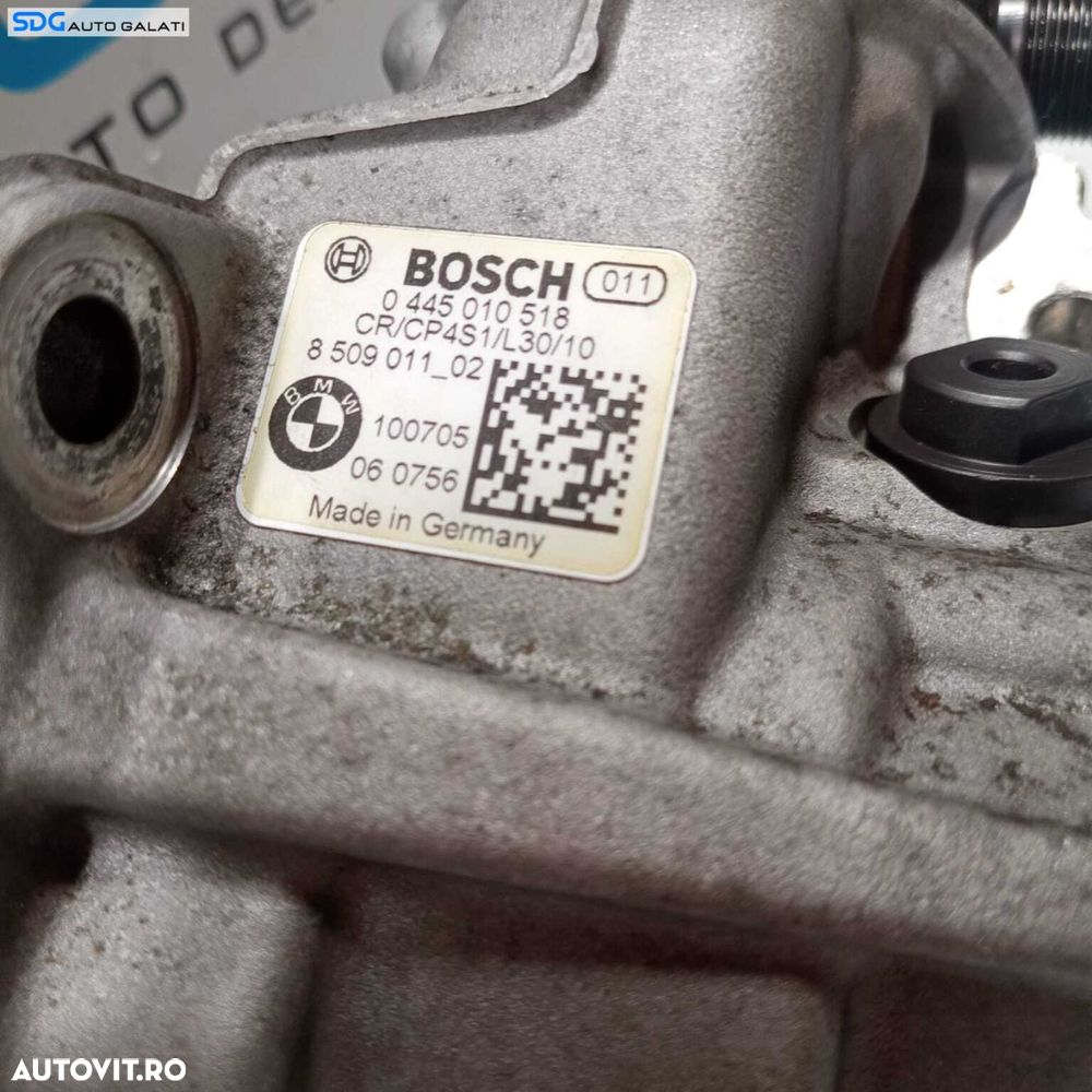 Pompa Inalta Presiune cu Senzor Regulator Presiune BMW X3 F25 2.0 D N47D20C 2010 - 2017 Cod 0445010518 850901102 [1517] - 5