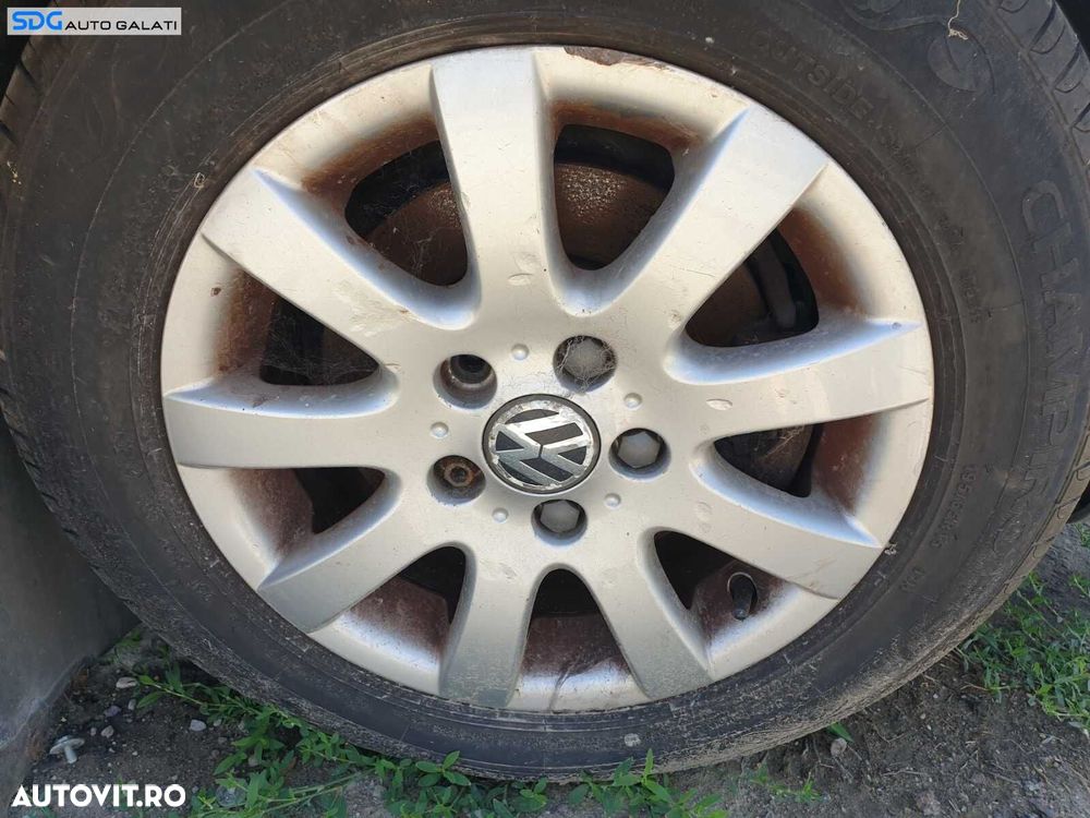 Set 4 Jante Roti Aliaj 195 65 15 R15 5x112 Volkswagen Golf 7 2013 - 2017 sdgjbvwg5p1 - 5