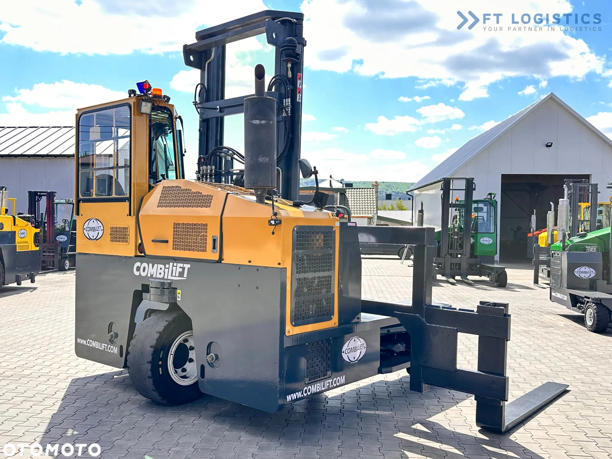 Combilift C9000 / LPG / DUPLEX / 4700MM / WOLNY SKOK / POZYCJONER / PRZESUW WIDEŁ / STAN IDEALNY - 8