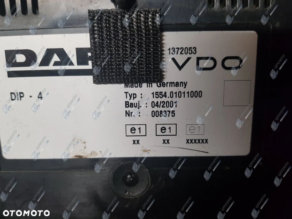 LICZNIK ZEGARY DAF CF 75 1372053  DIP 4 - 3