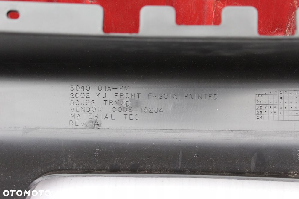 zderzak przedni jeep cherokee liberty oryg nowy 02- 5066606ac - 14