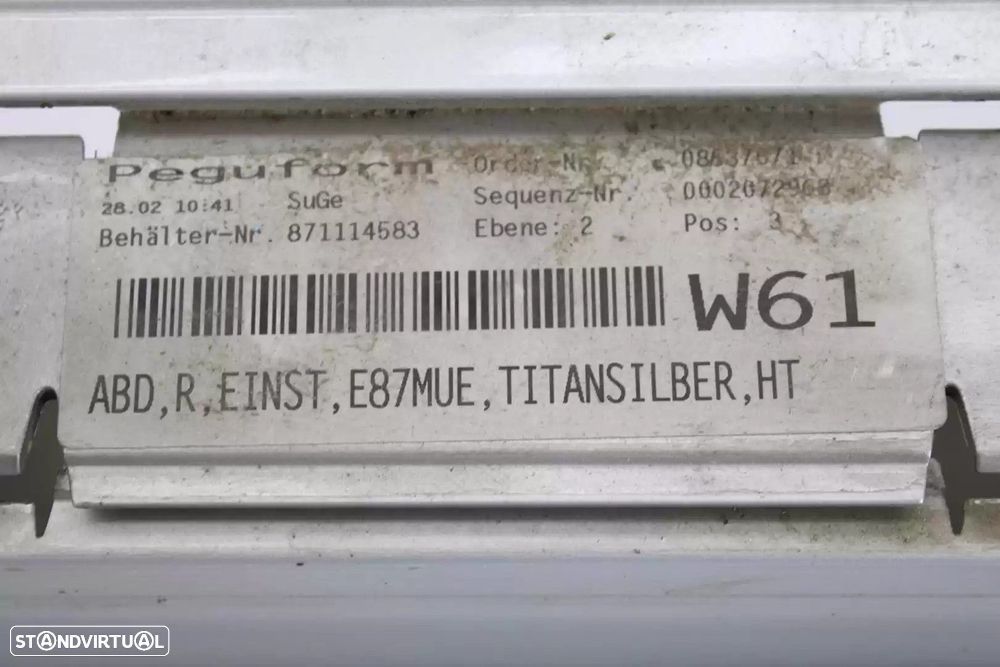 EMBALADEIRA LATERAL BMW 1 2007 -51777184354 DER. - 4