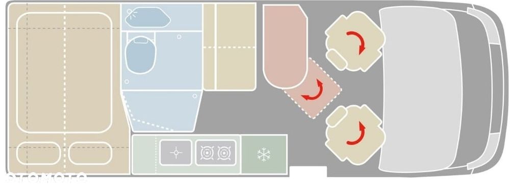 KNAUS VanTourer 600D MQ 4 Osobowy 170PS Aut. Fabrycznie Nowy FV23% - 3