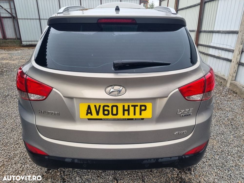 Haion Cu Luneta Hyundai IX35 2010 - 2019 SUV 4 Usi Chalk White A3 (1491) - 1