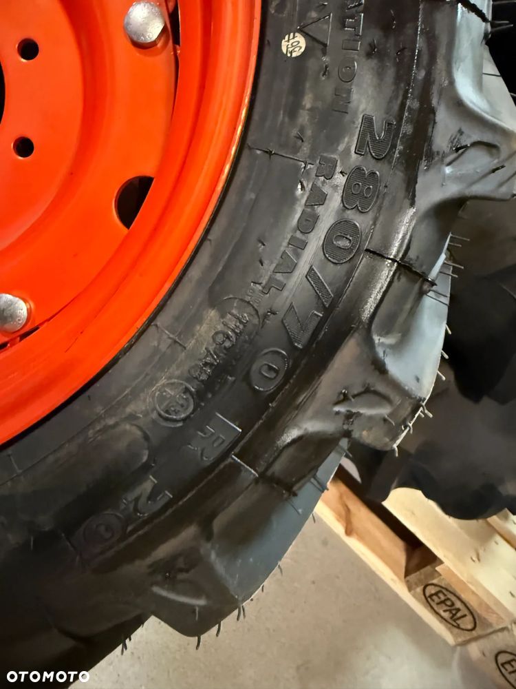 FV23% Nowa Opona 280/70R20 KLEBER FITKER Opona + Felga Kubota Koła - 6