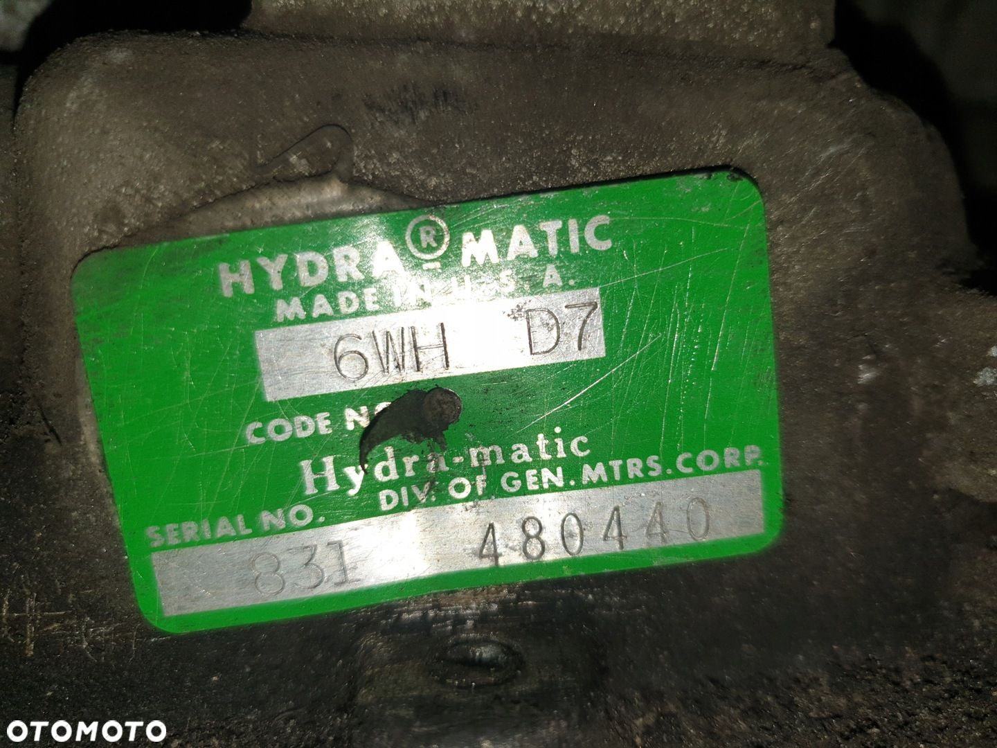 SKRZYNIA BIEGÓW AUTOMAT 5.7 CHEVROLET ASTRO CORVETTE - 3