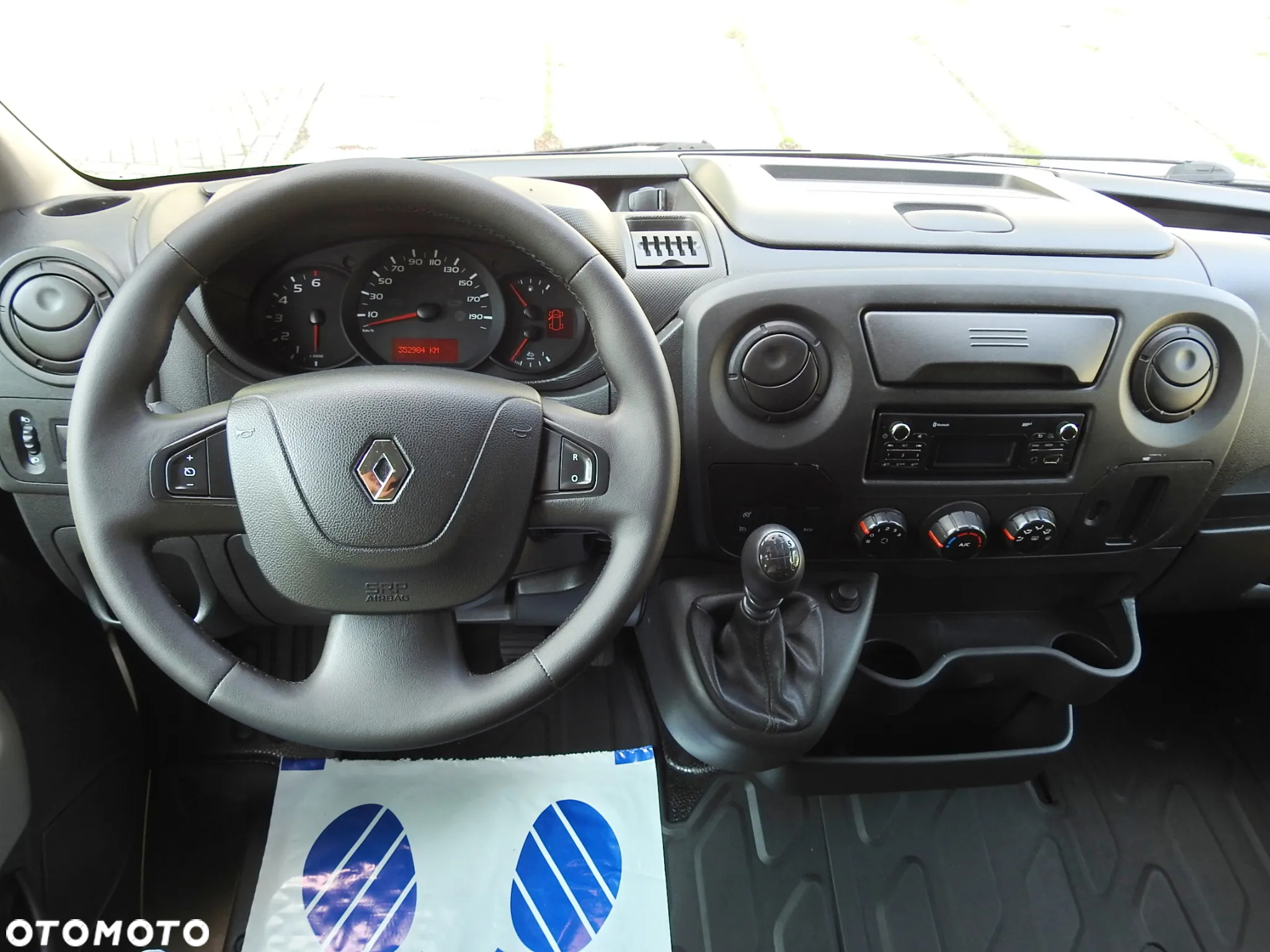 Renault MASTER PLANDEKA 8 PALET WEBASTO KLIMATYZACJA TEMPOMAT PNEUMATYKA 170KM [ 9858 ] - 25