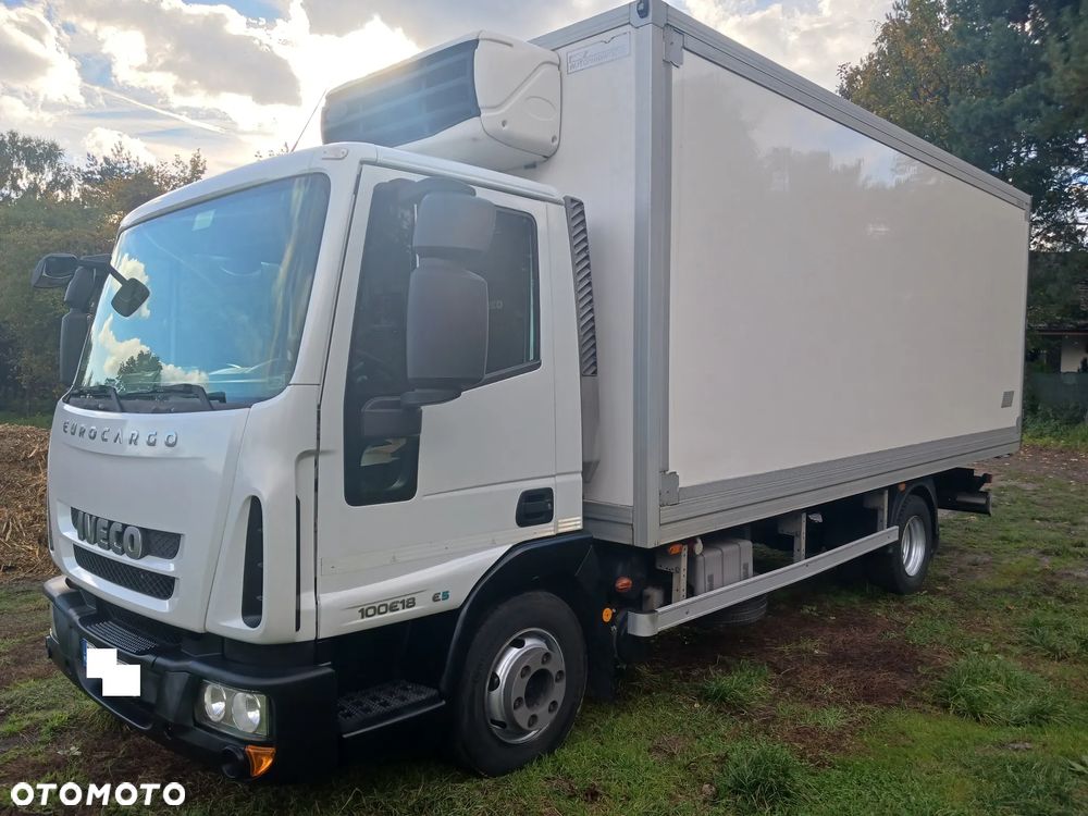 Iveco Eurocargo Izoterma 180KM 255 tyś Chłodnia Mroźnia 13r 100E18 Salon 230V KLIMA Agregat - 1