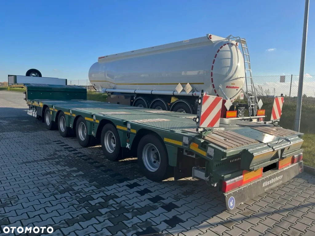 Kassbohrer SEMI lowbed 5 osi 60T ładowności - 13
