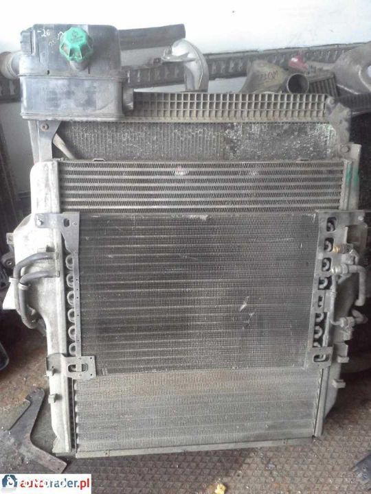CHŁODNICA WODY MERCEDES ACTROS MP1 MP2 MP3 1835 1840 1843 1841 1846 1844 2544 - 2