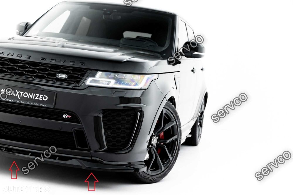 Prelungire splitter bara fata Land Rover Range Rover SVR 2018-2022 v2 - 2