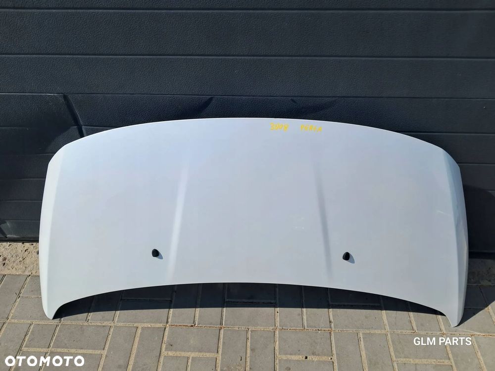 peugeot 3008 i lift maska pokrywa przednia biaŁa perŁa - 2