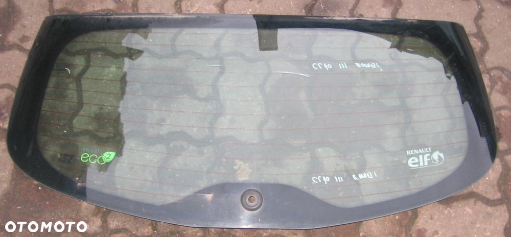 szyba tył w klapę RENAULT CLIO III kombi