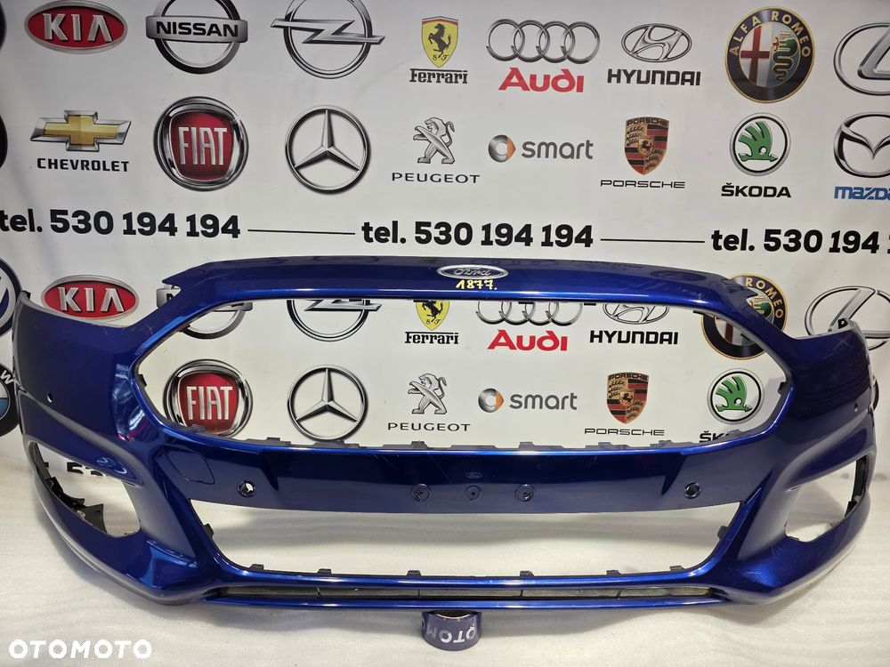 FORD MONDEO MK5 15- ZDERZAK PRZEDNI PRZÓD NA 6xPDC + PRAWY HOKEJ NR DS73-17757-J / DS7V-17D957-A , NR AUKCJI NZ1877 - 1