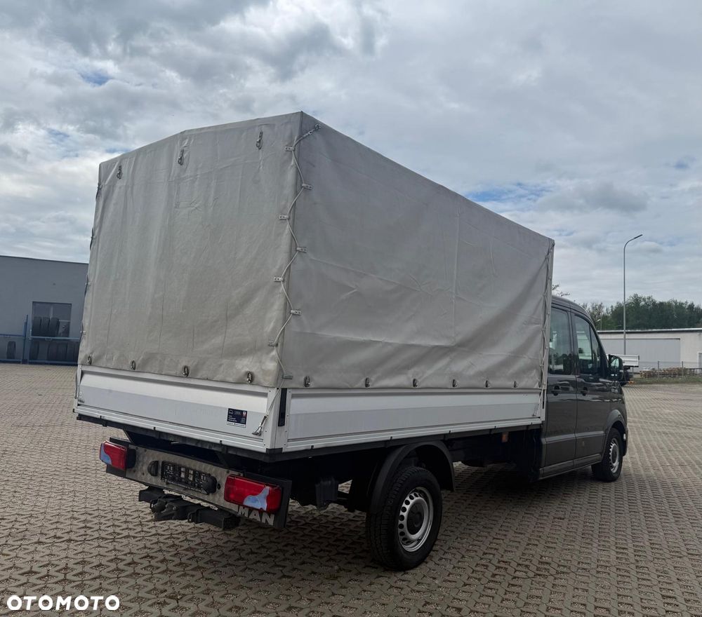 MAN TGE  DOKA 7 0sobowa  +Skrzynia/Plandeka - 7