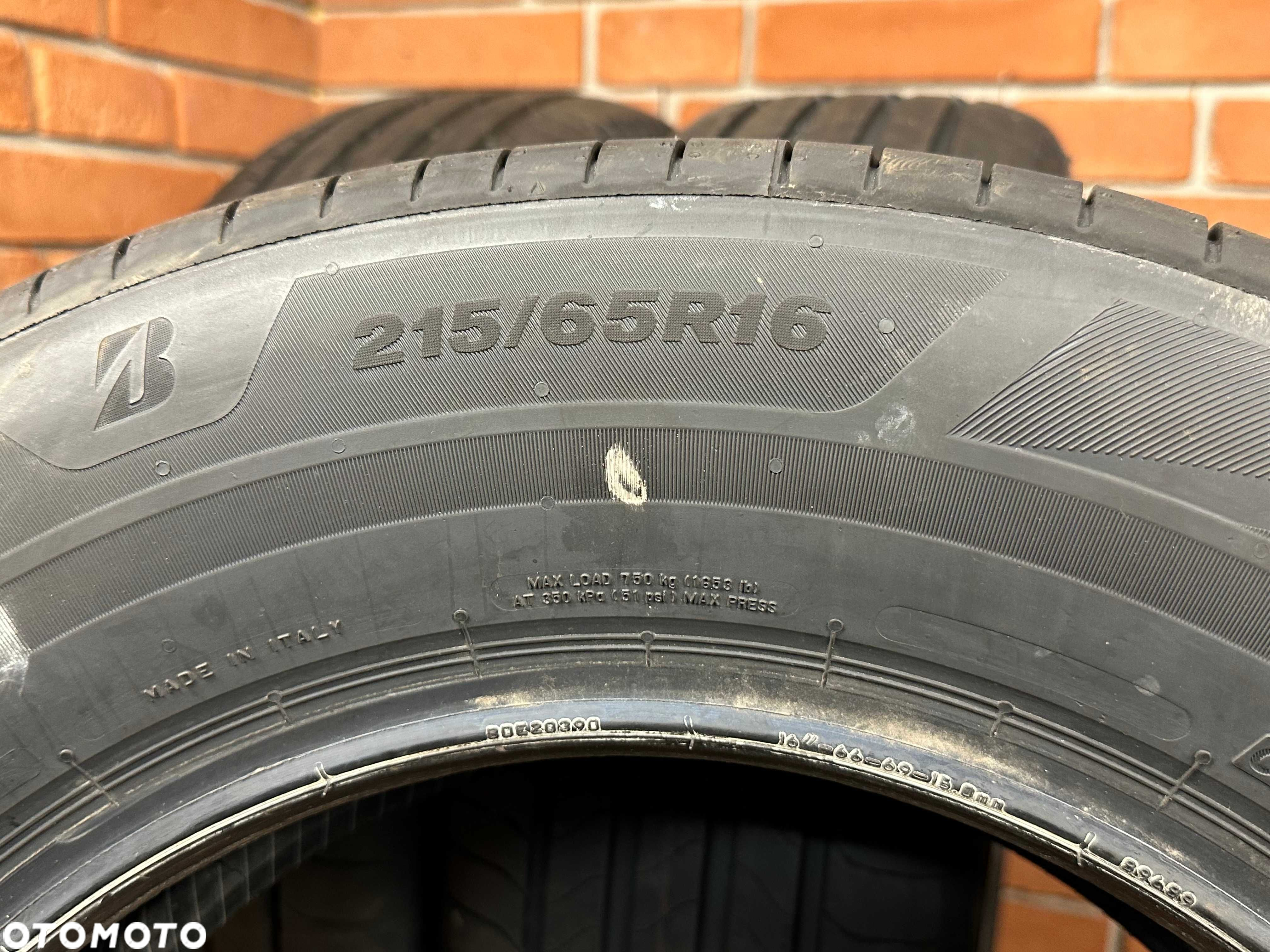 Opony Bridgestone Turanza T005 215/65R16 2024 DEMO - 7