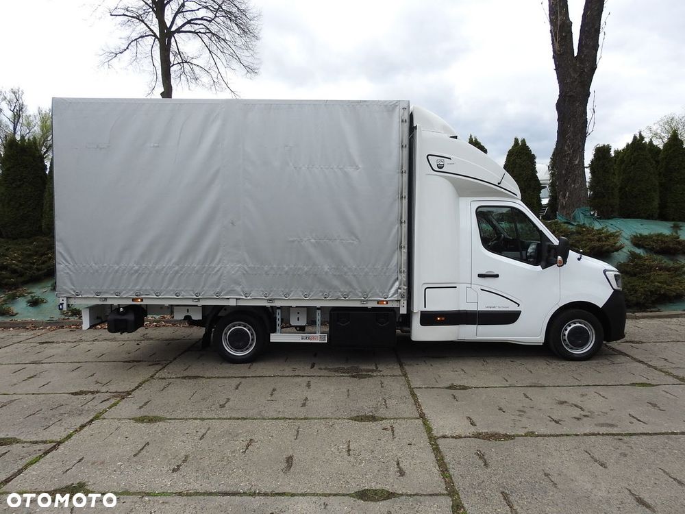 Renault MASTER PLANDEKA 10 PALET WEBASTO TEMPOMAT NAWIGACJA KLIMATYZACJA LEDY PNEUMATYKA  165KM - 8