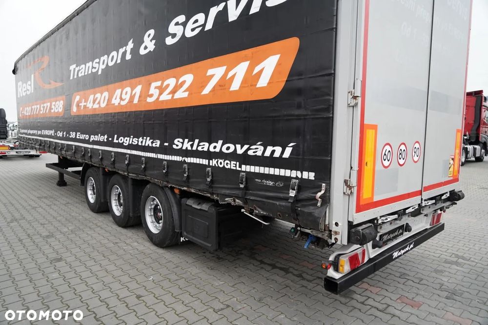 Kögel FIRANKA / MEGA / OŚ PODNOSZONA / OSIE SAF / DACH PODNOSZONY / LOW DECK - 11